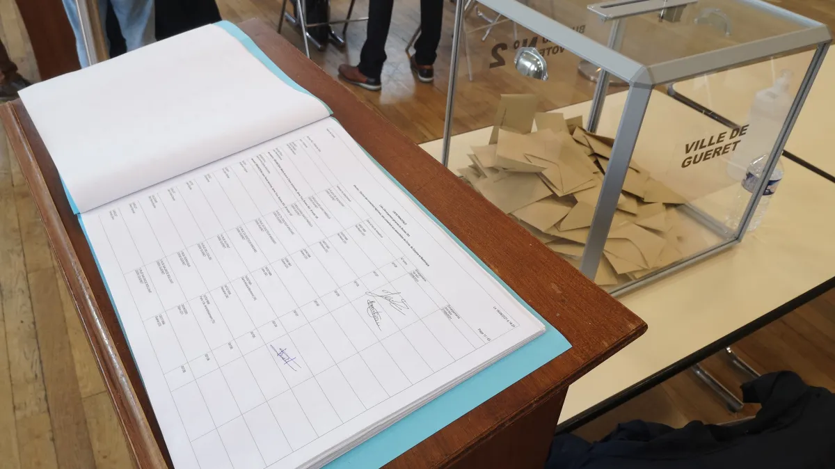 Liste électorale bureau de vote